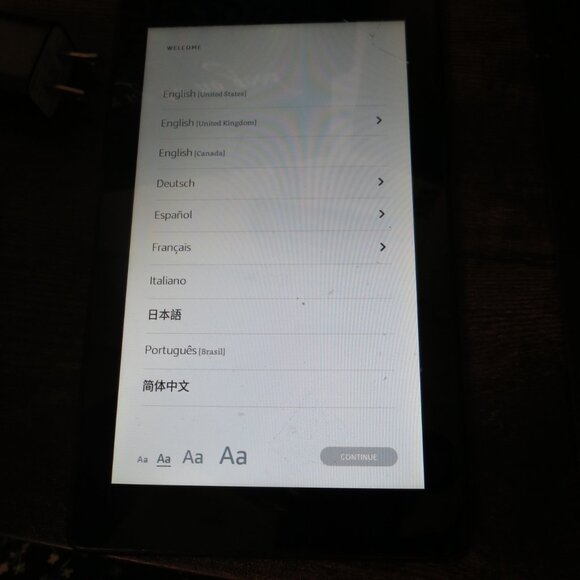 Amazon Fire 7 (9th Generation) 2019 Tested works SCREEN CRACKED - Picture 4 of 5